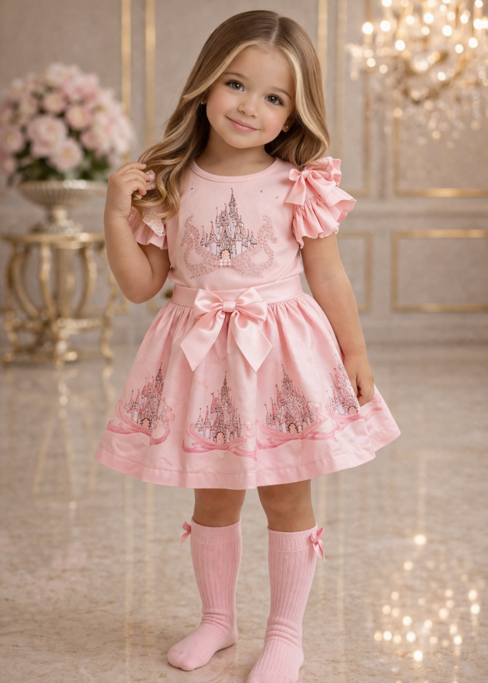 Luxury Castle Set Pink