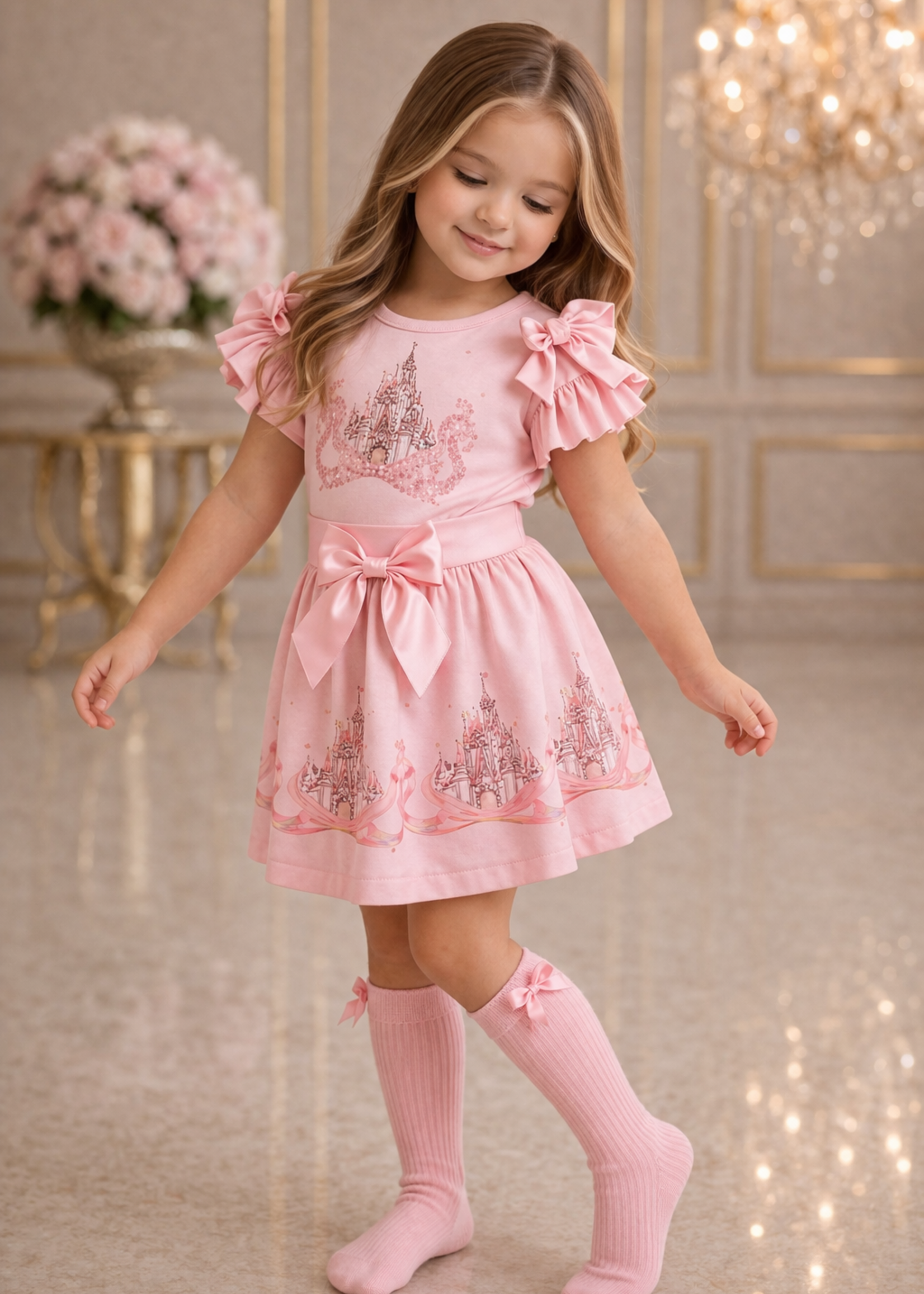 Luxury Castle Set Pink