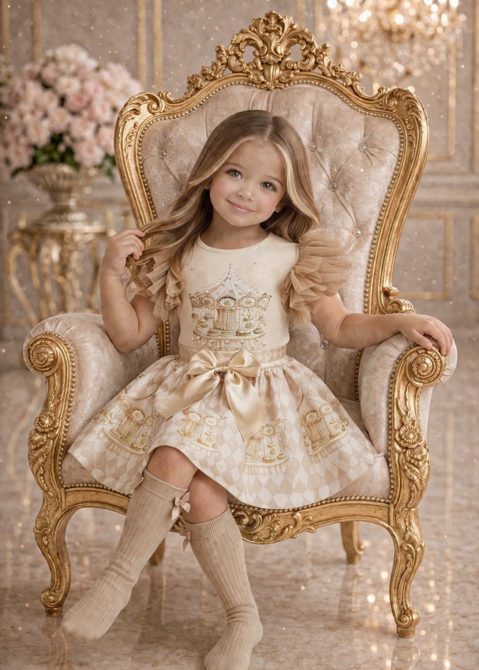 Luxury Carrousel Set Beige