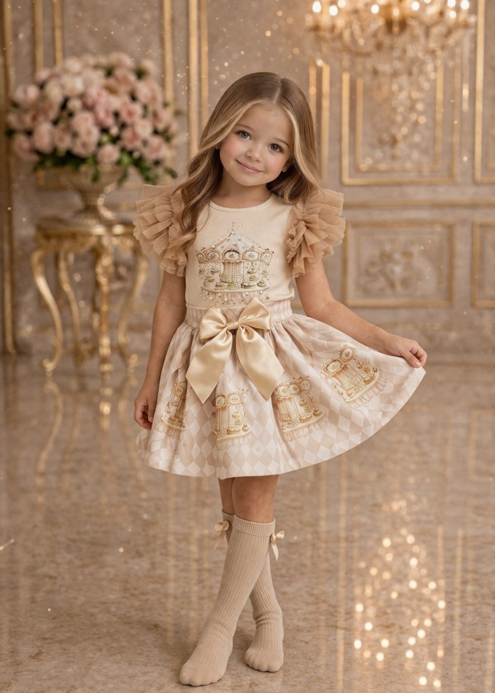 Luxury Carrousel Set Beige
