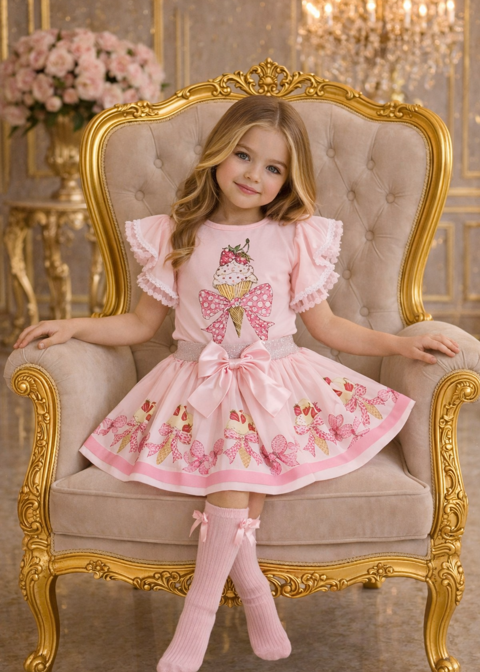 Luxury Ice Cream Set Roze