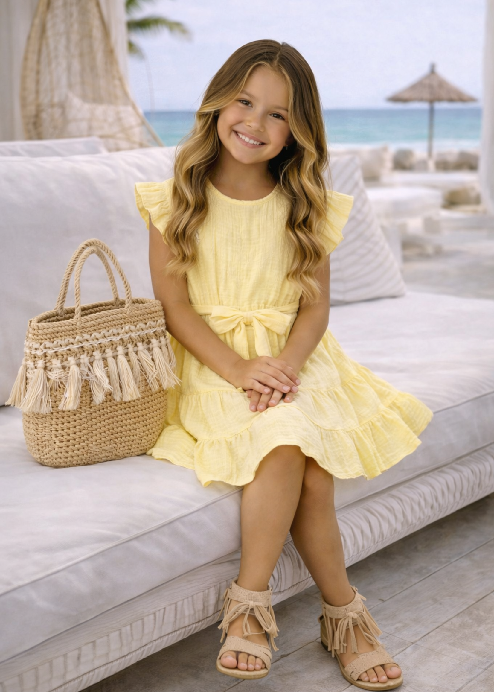 Romantic Dress Yellow