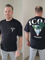 Men Icon Palm Island Black