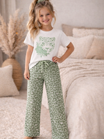 Leopard Dream Pants Green