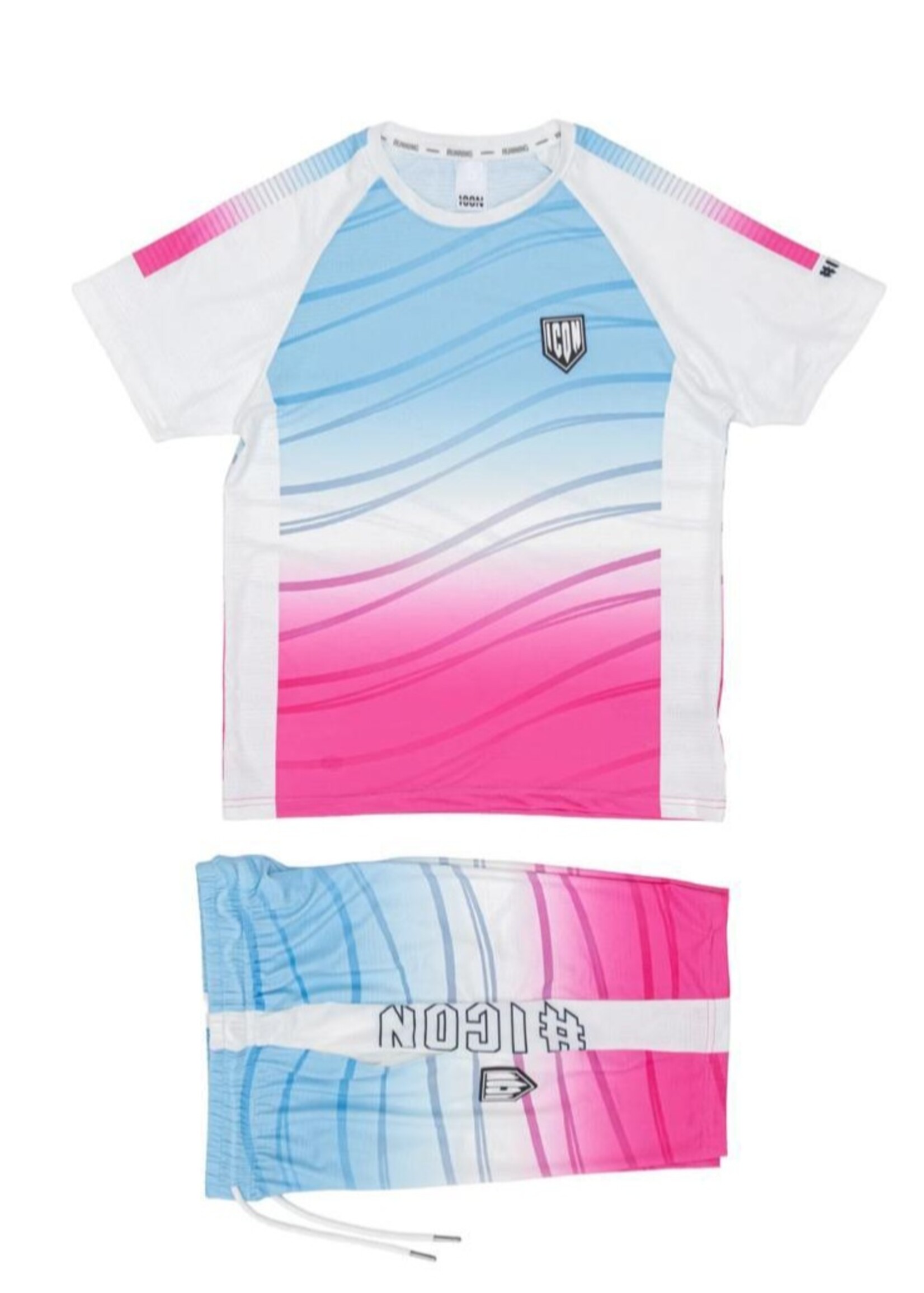 Icon Sporting Set Blue White Pink