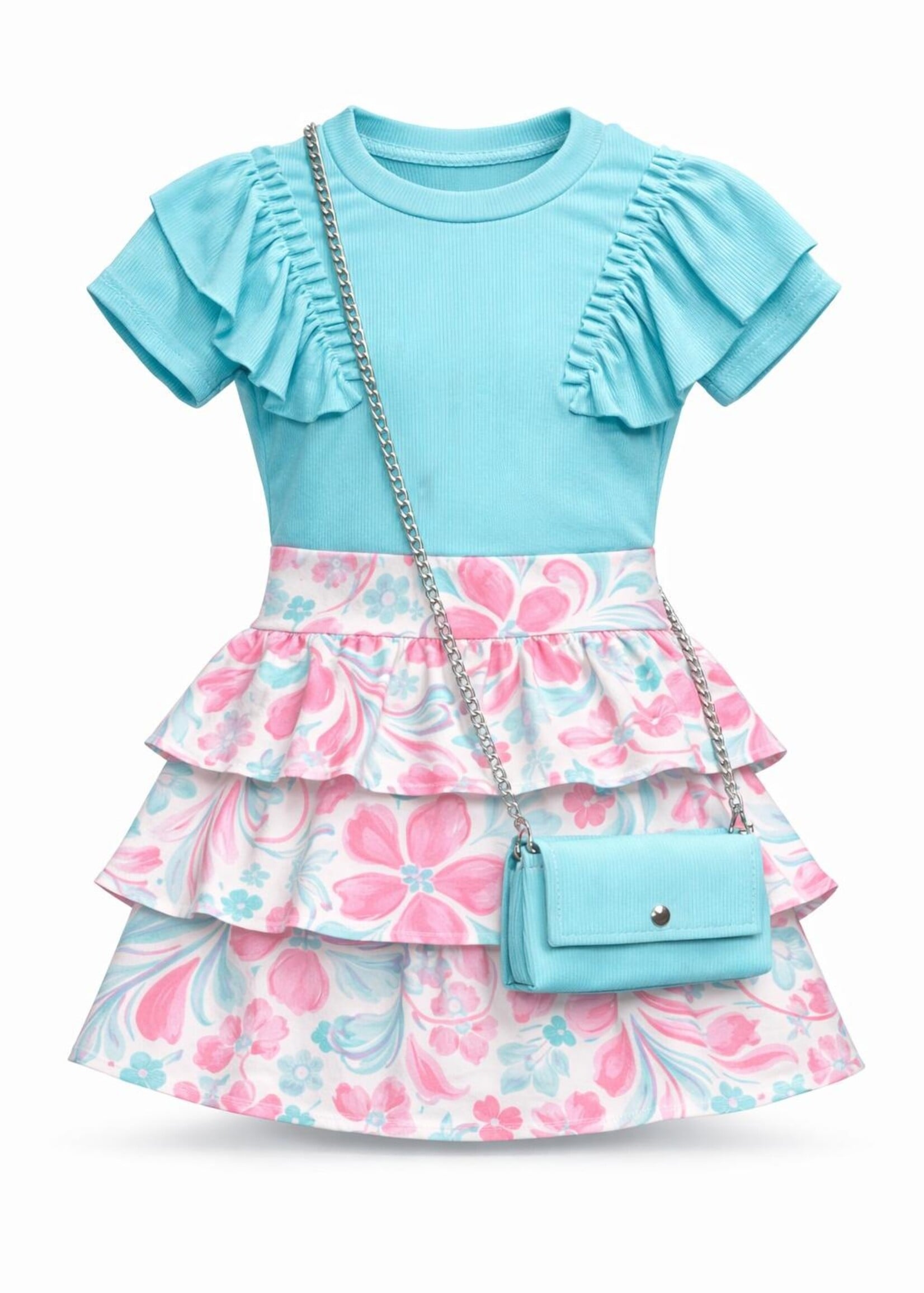 Top en Tas Lilly Turquise