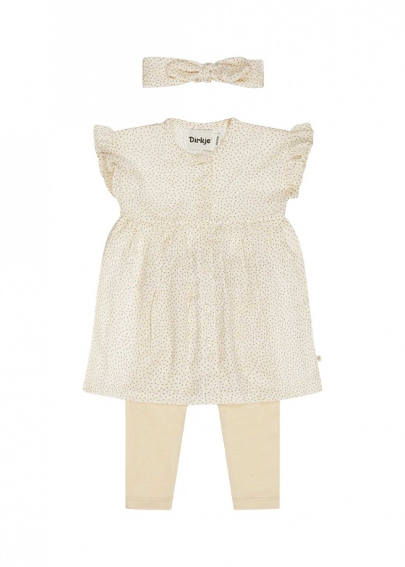 Dirkje Stipped Tuniek Off White