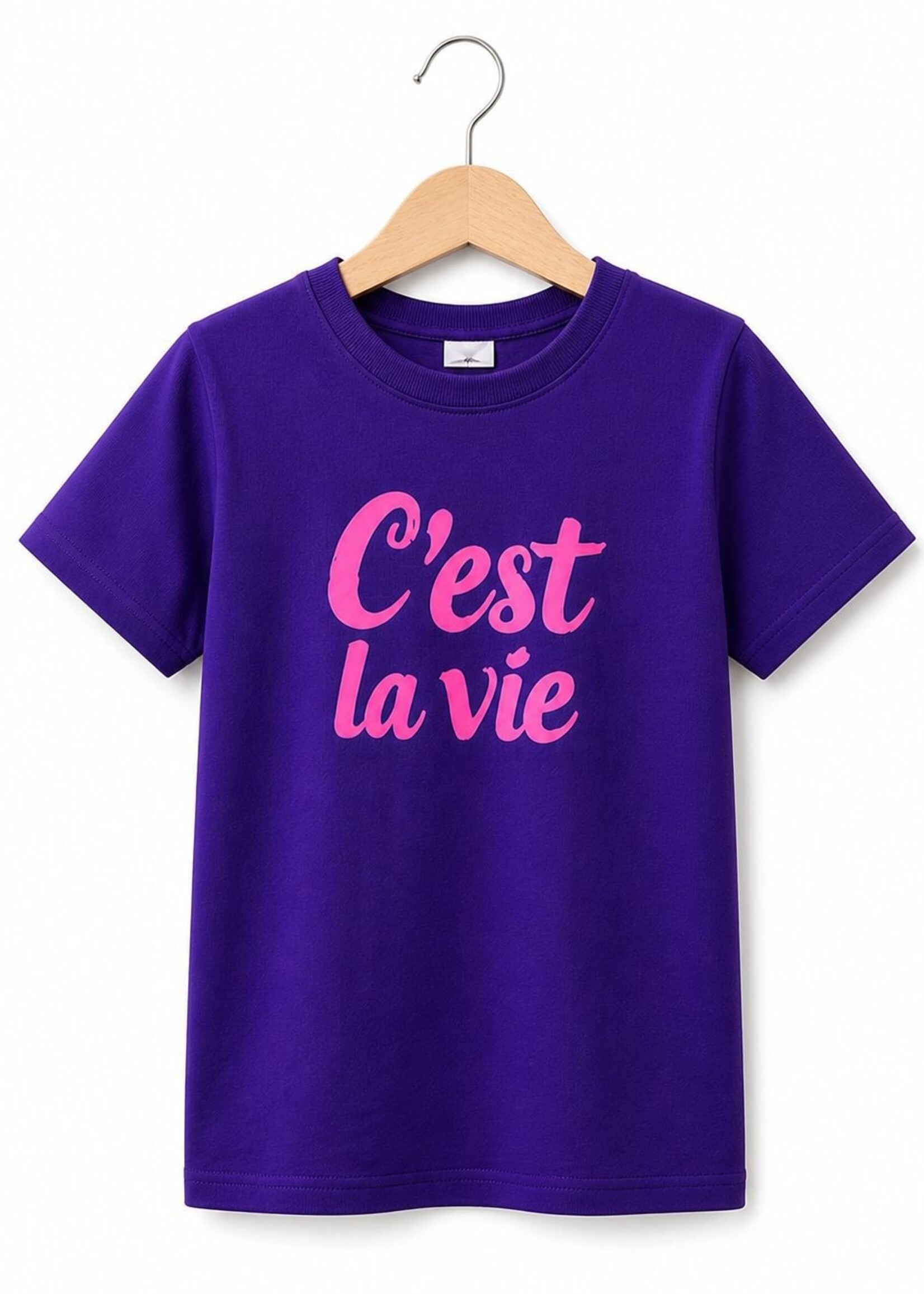 C' Est La Vie Shirt Purple