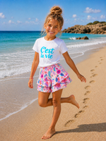 C'Est La Vie Skort Pink/Blue