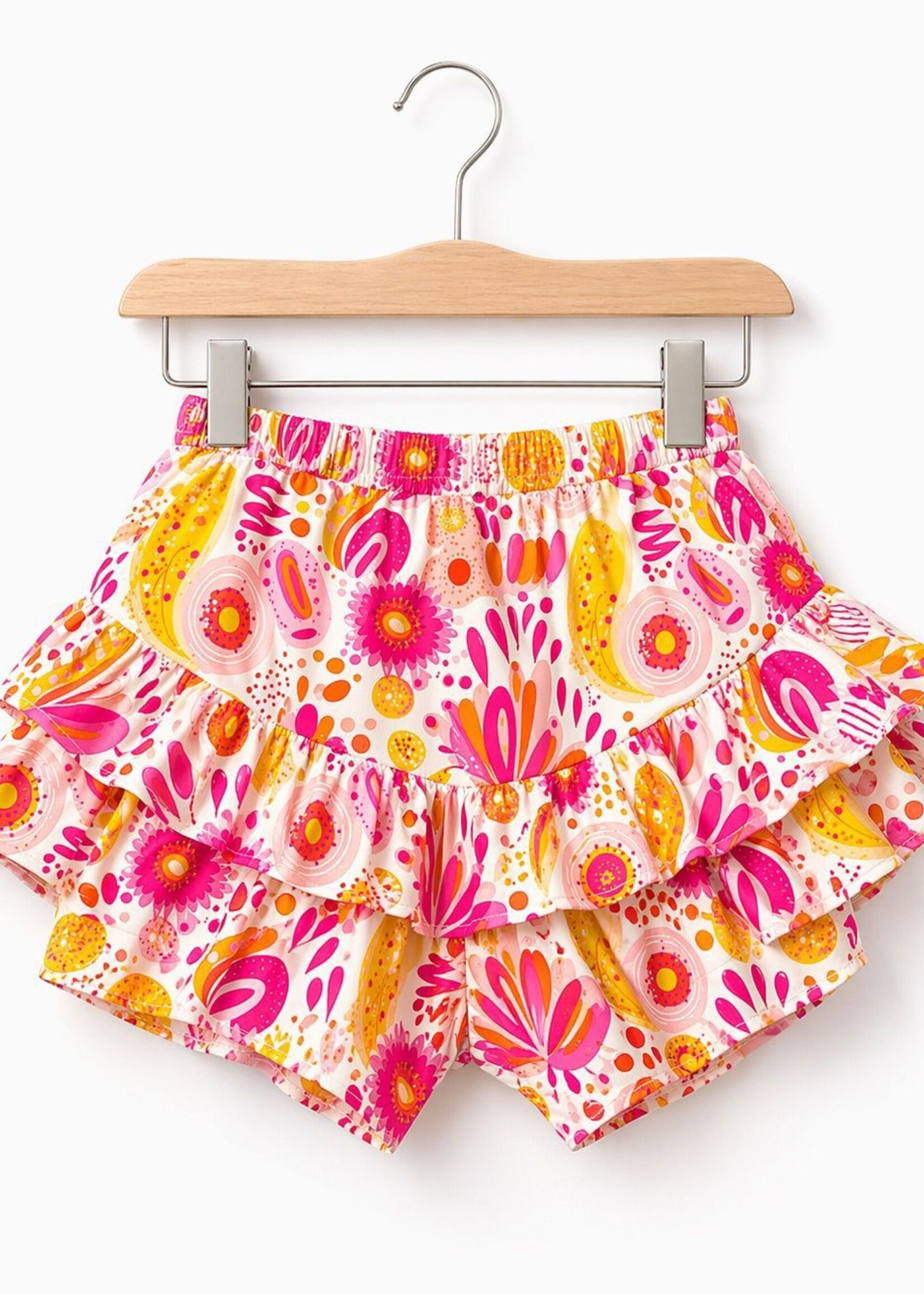 C'Est La Vie Skort Pink/Yellow