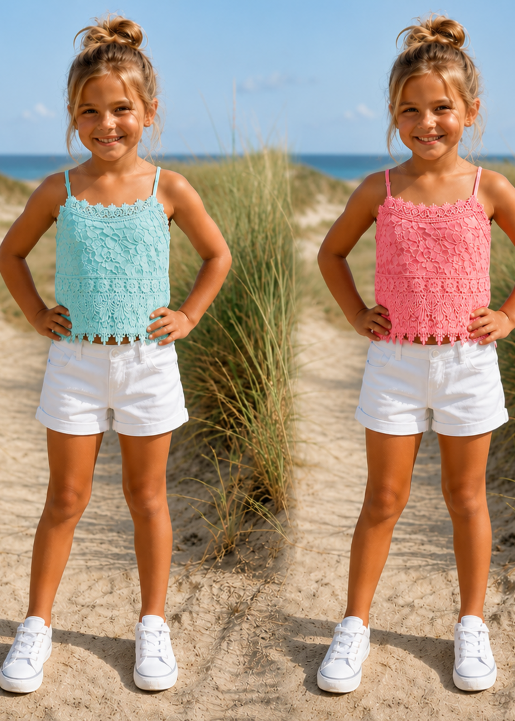 Girly Summer Top Mint