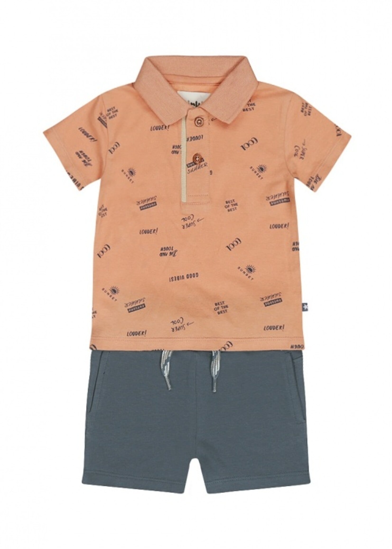 Dirkje Boys Cool Summer Orange set