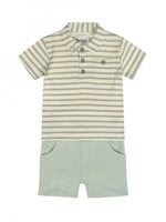 Dirkje Boys Stripe Set Mint