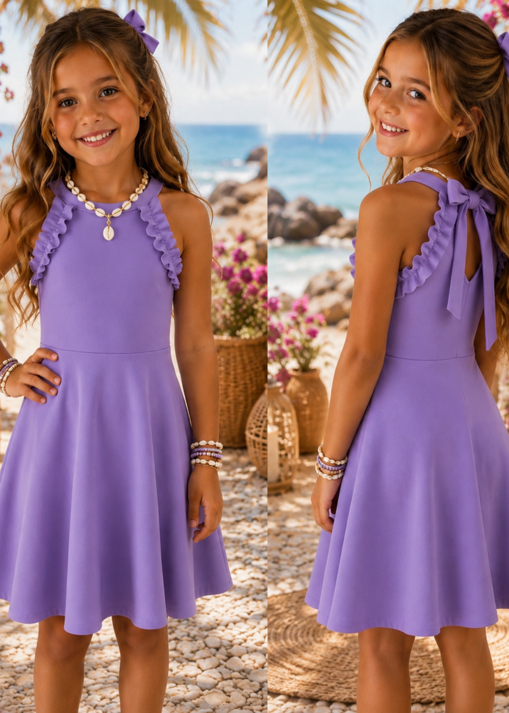 Paradise Dress Purple