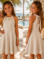 Paradise Dress Beige