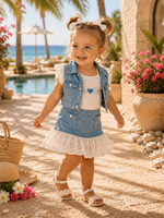 Girls Jolie Broderie Set
