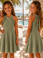 Paradise Dress Army Green
