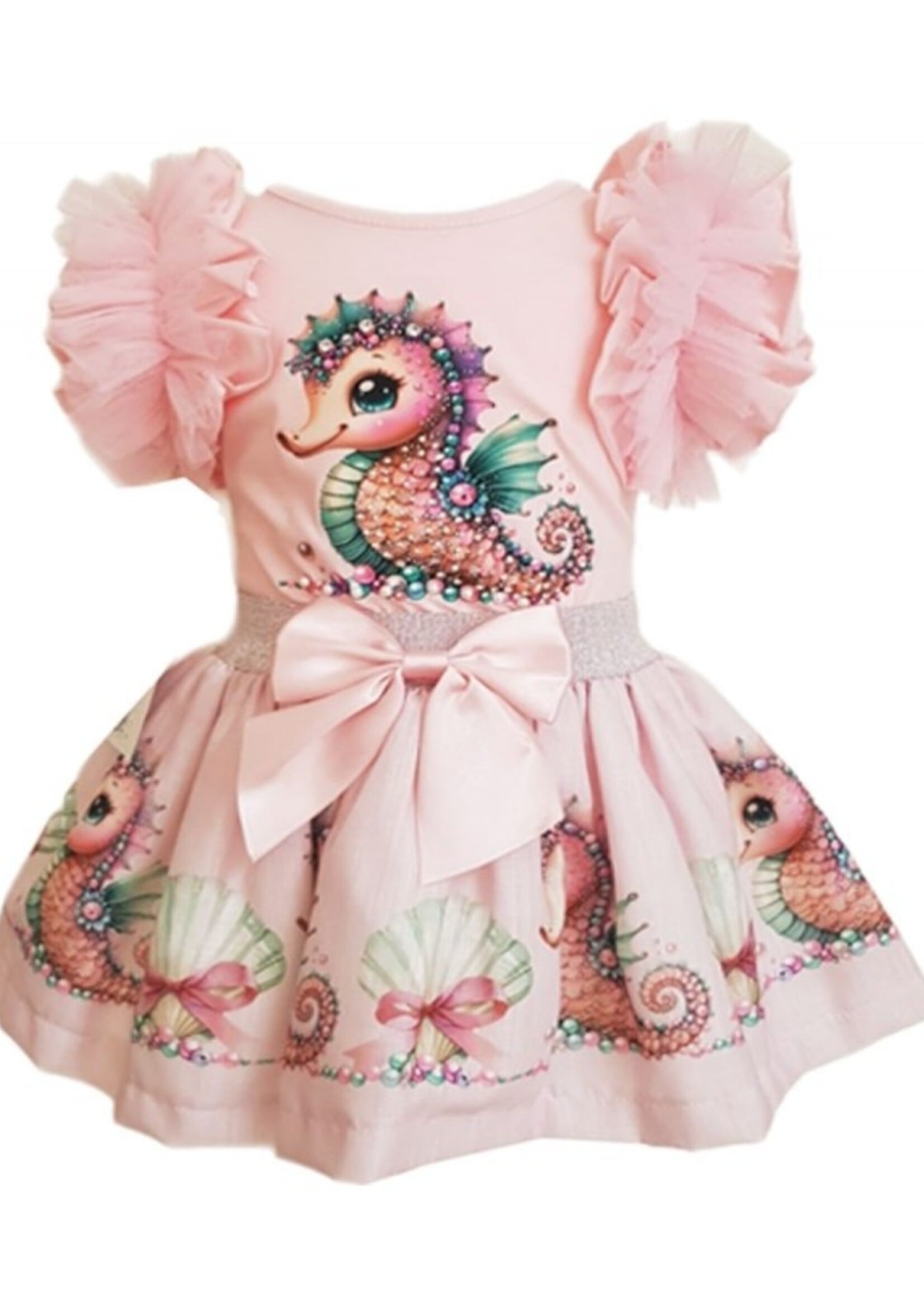 Luxury Seahorse Set Pink