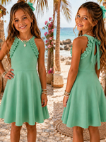 Paradise Dress Turquise/Green