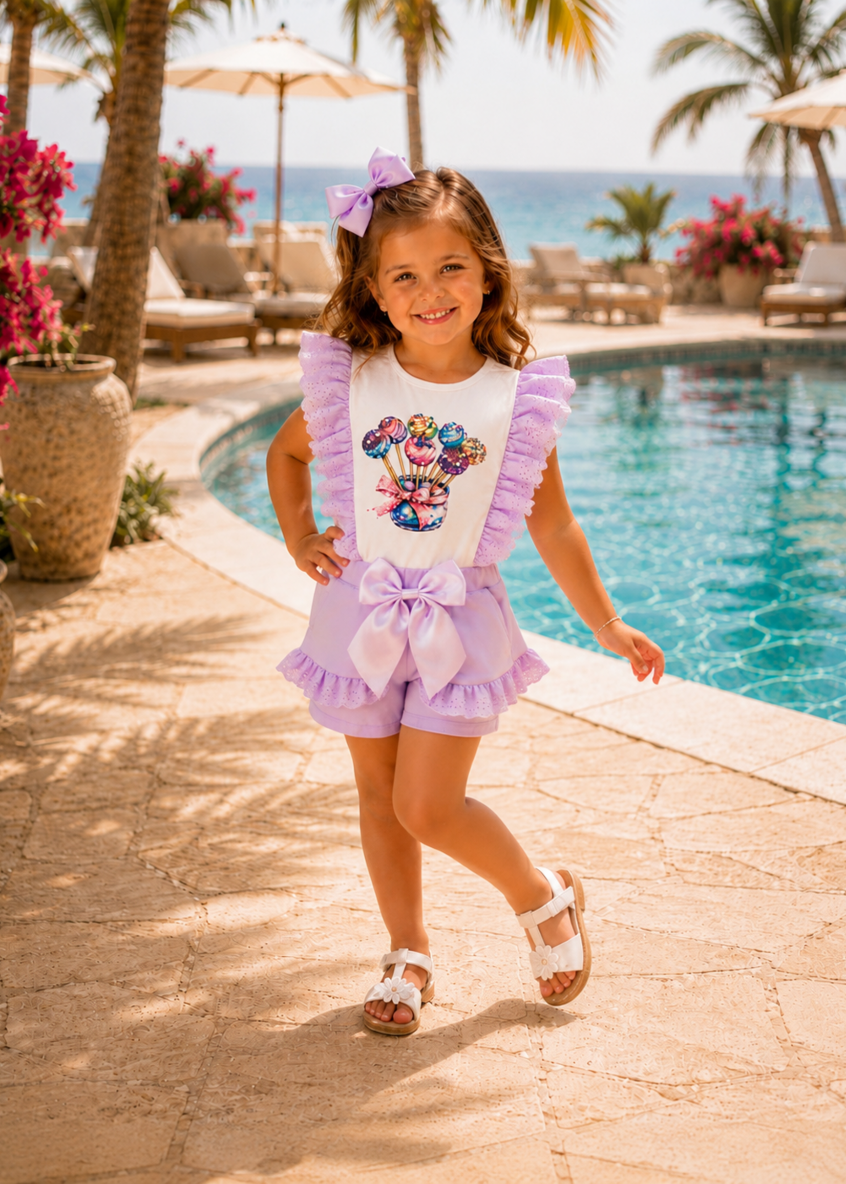 Luxury Lollipop Set Lila