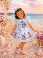 Luxury Seahorse Set Blue