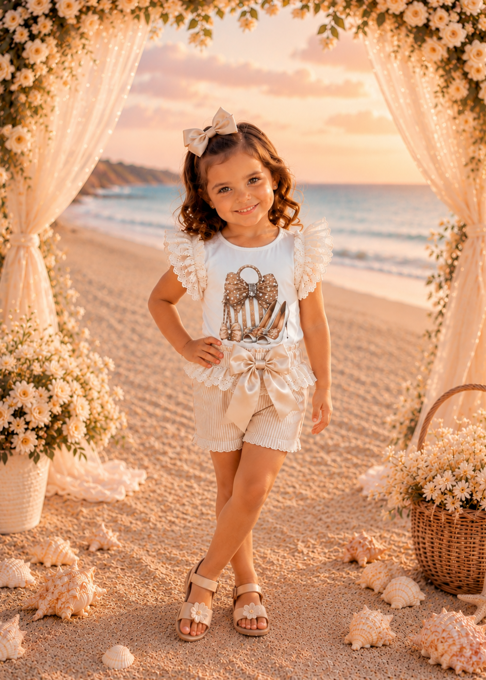 Luxury Shopping Set Beige