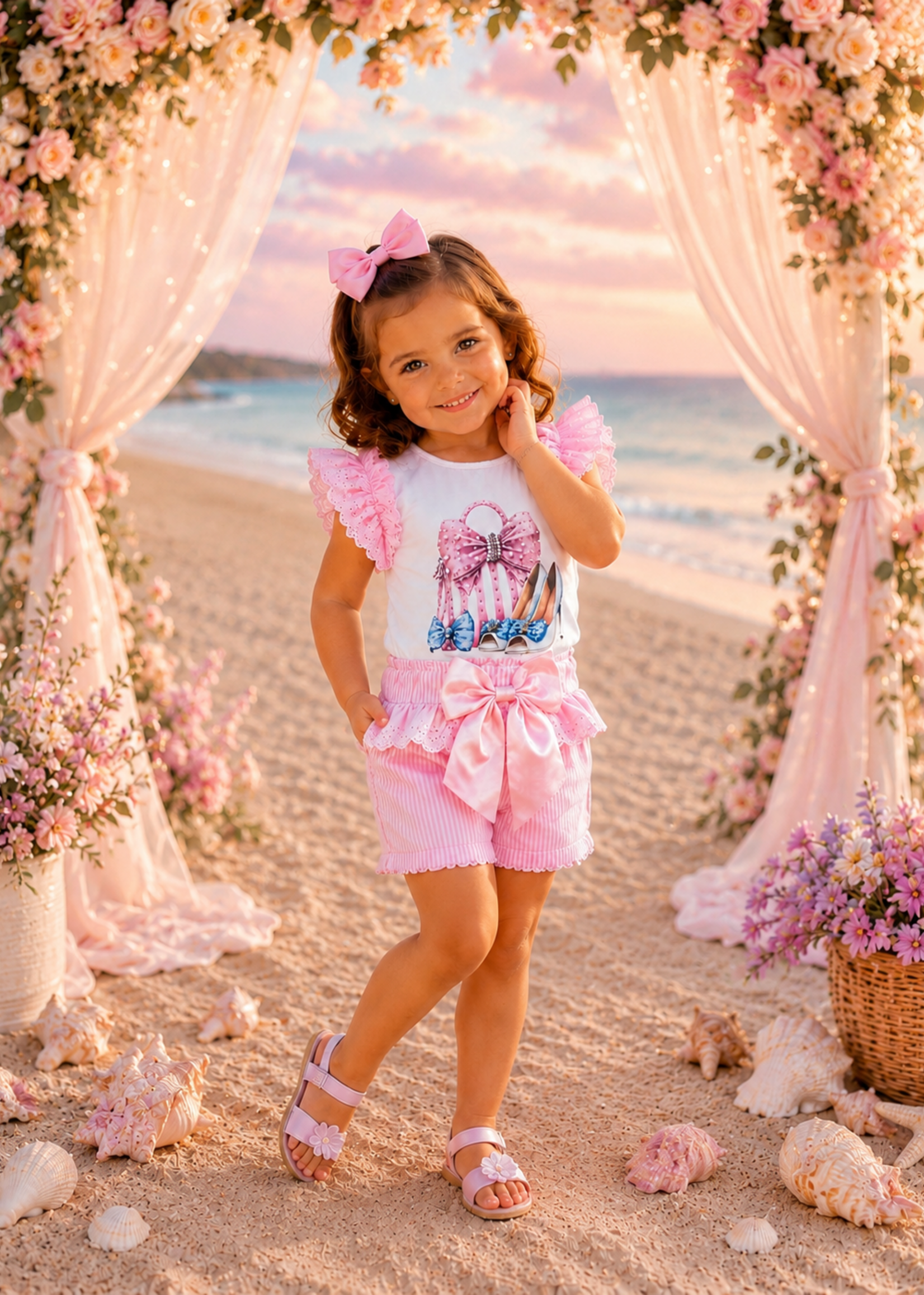 Luxury Shopping Set Pink
