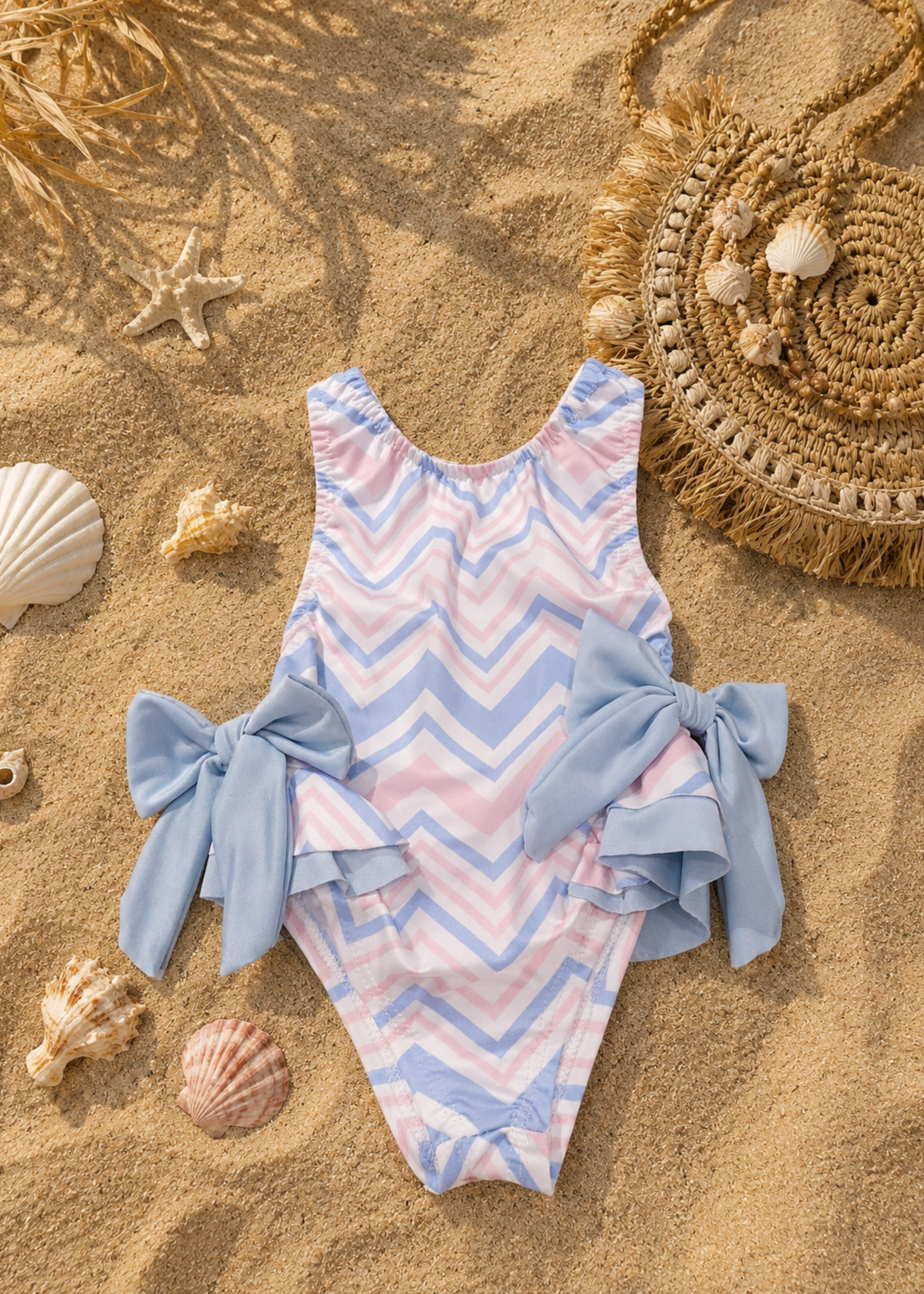 Luxury Swimwear Ziggy Blue
