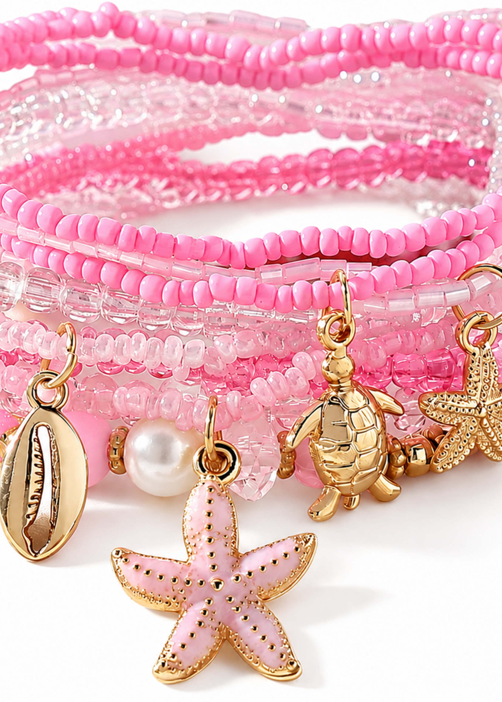 Ibiza Bracelet Starfisch BarbiePink