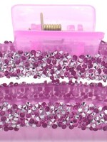 Haarklem Glitter Pearls Purple