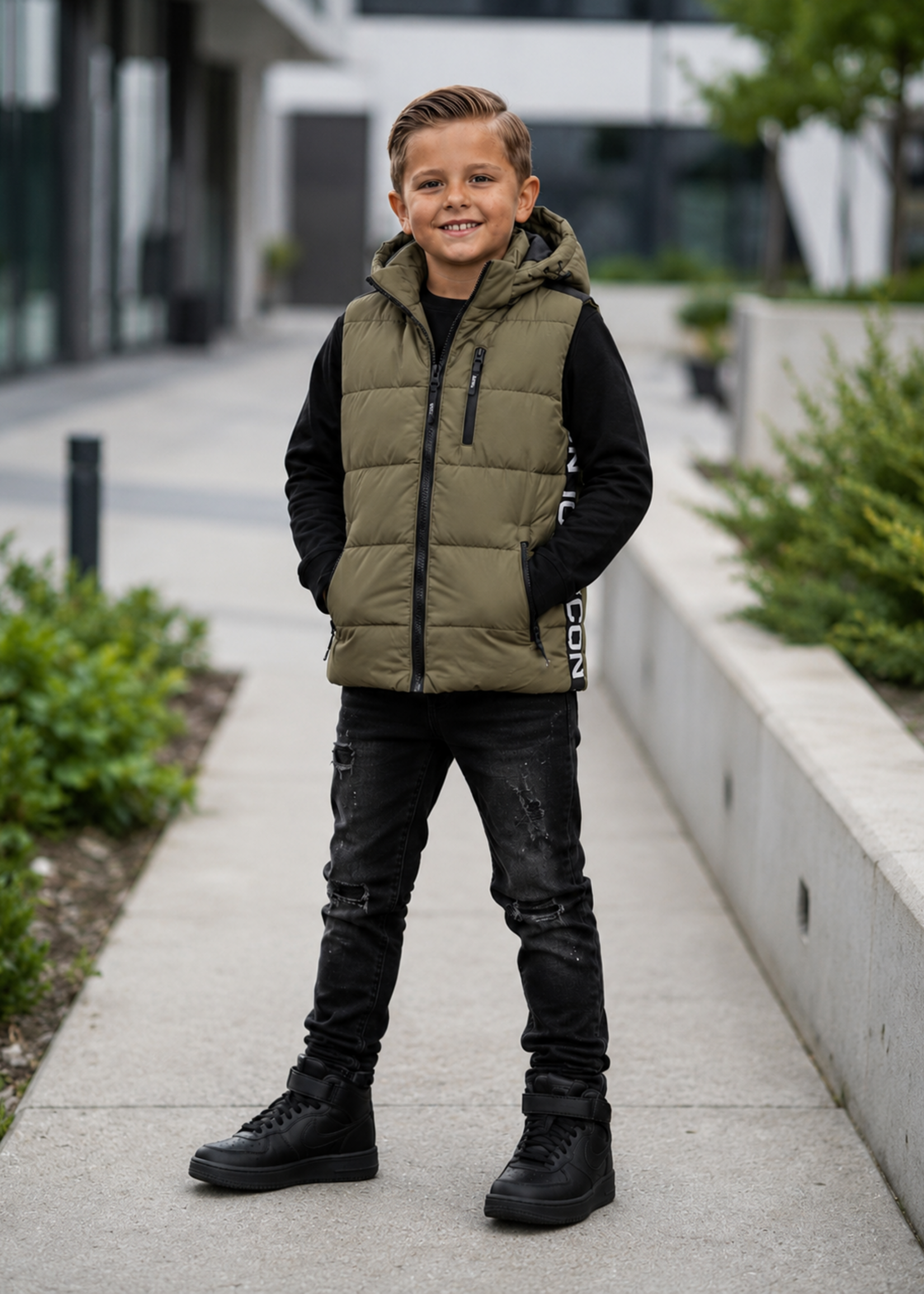 Icon Bodywarmer Armygreen