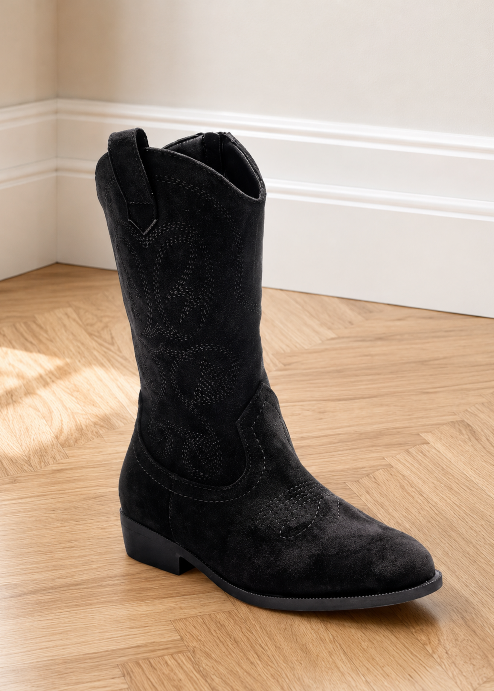 Cowboylaars Black