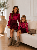 Glamour Blouse Bordeaux
