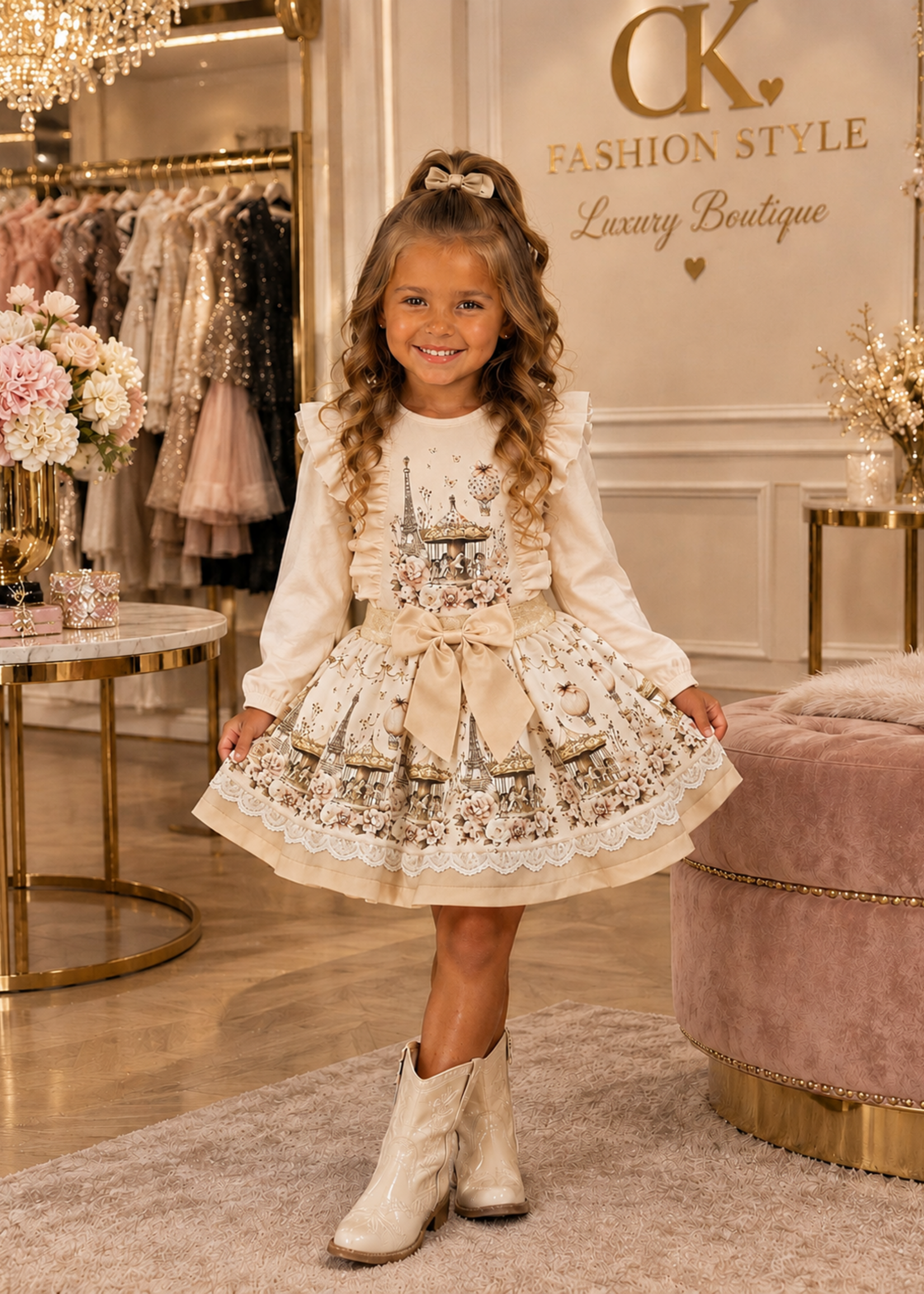 Luxury Paris Set Beige