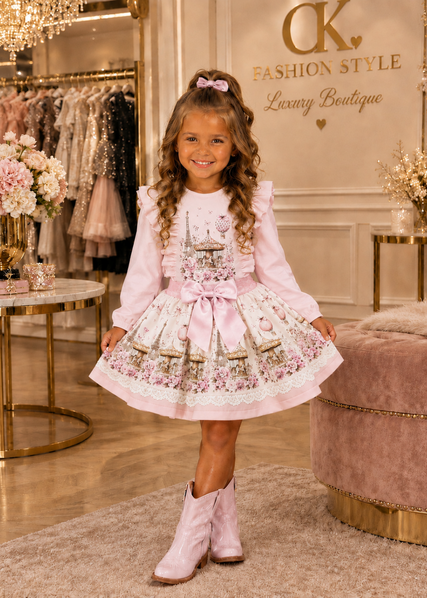 Luxury Paris Set Pink