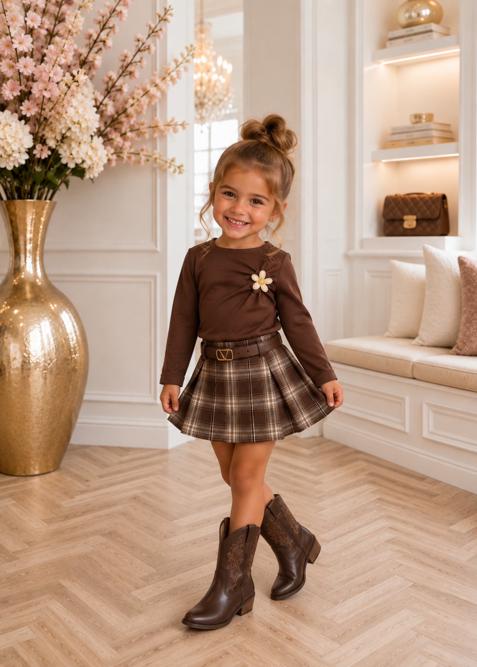 Little Autumn Chic Set Choco