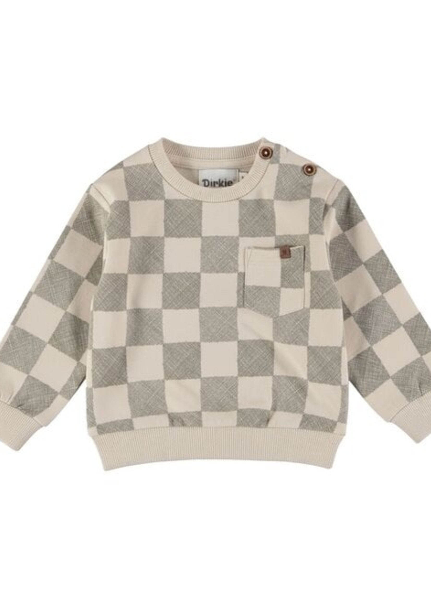 Dirkje Sweater Blocks Olive
