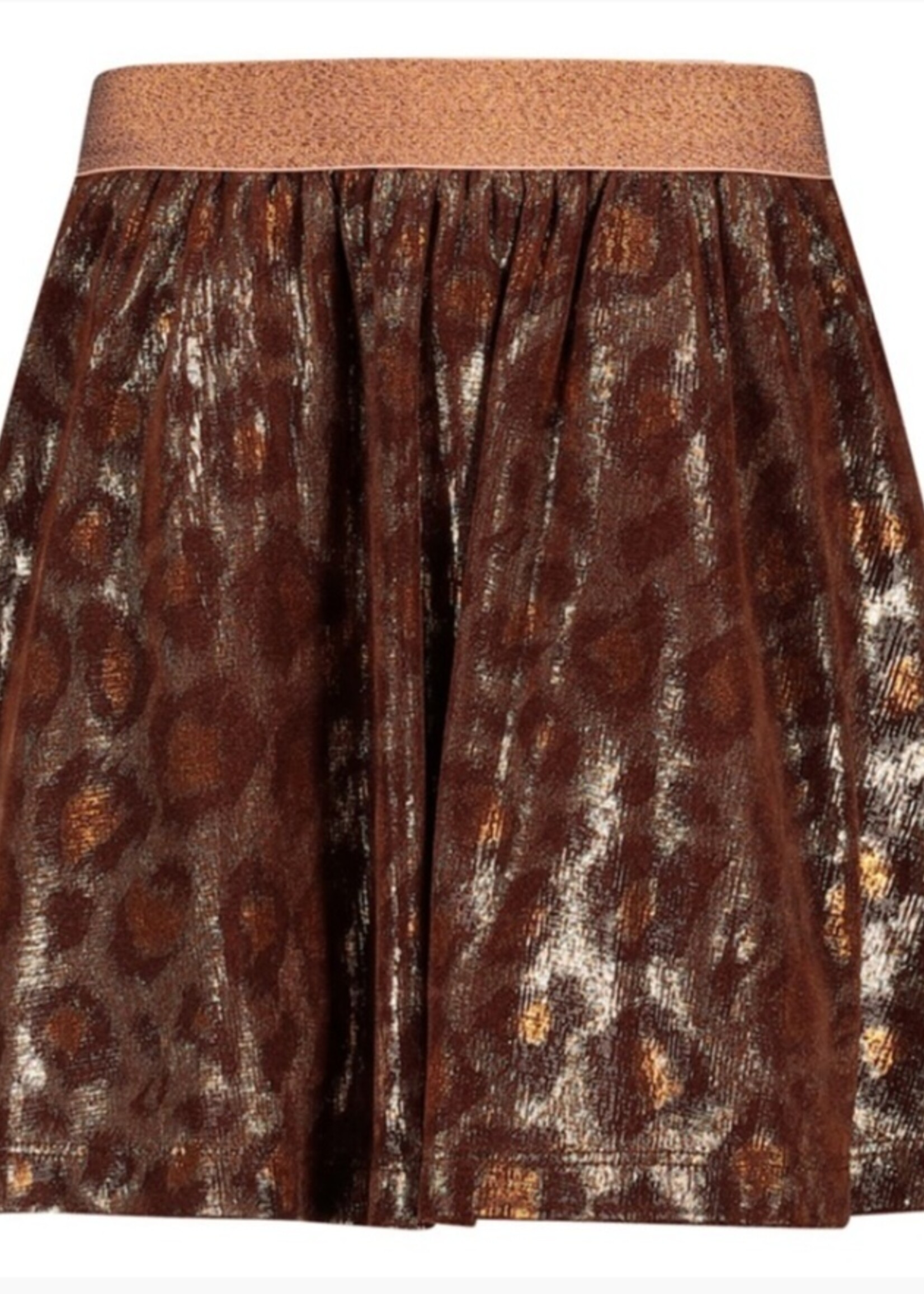 Jubel Bronze/Copper Leopard Skirt