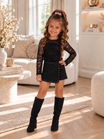 Luna Lace Top Black