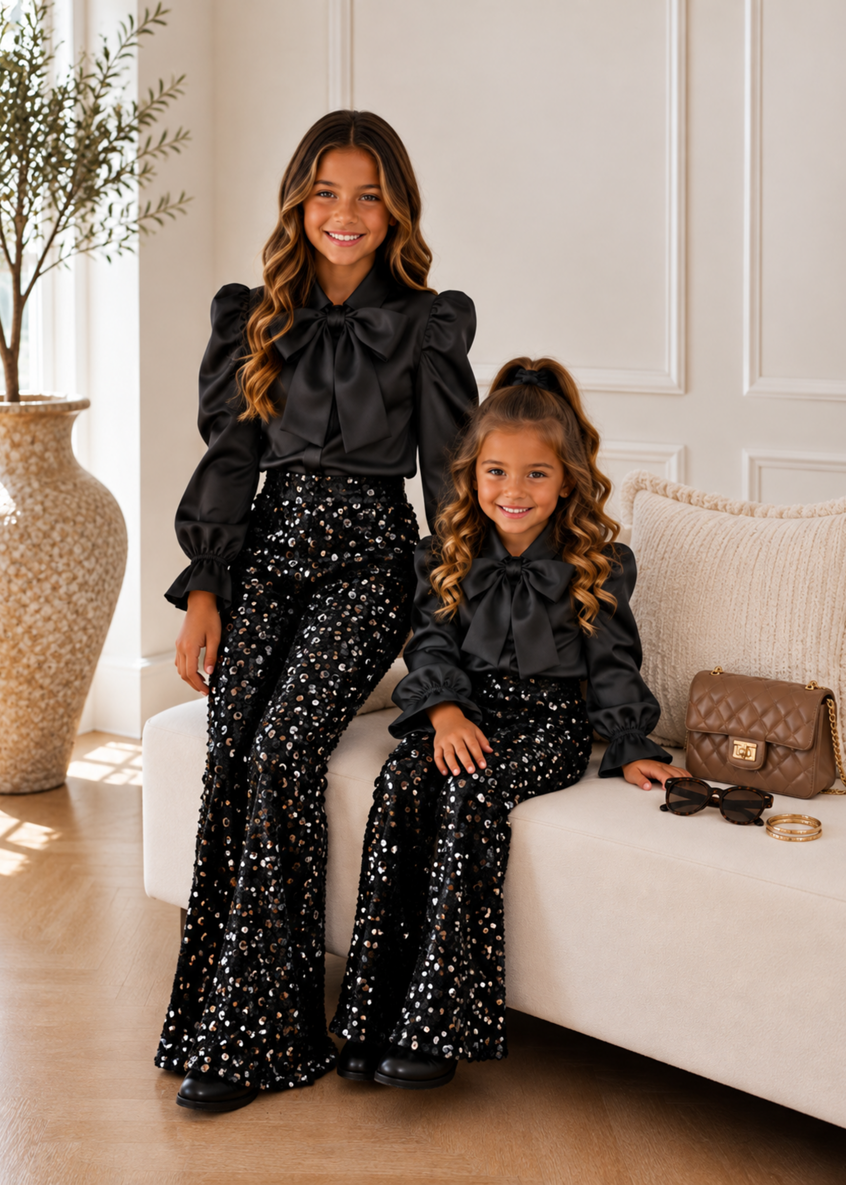 Glam Blouse Black