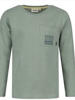 Sturdy Waffel Jade Green Longsleeve
