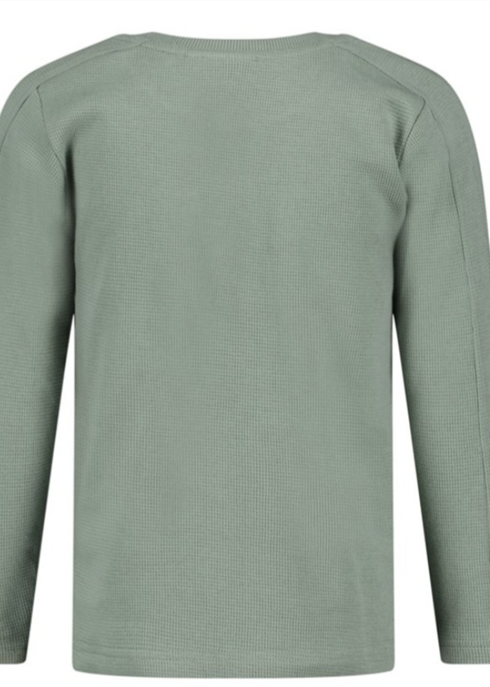 Sturdy Waffel Jade Green Longsleeve