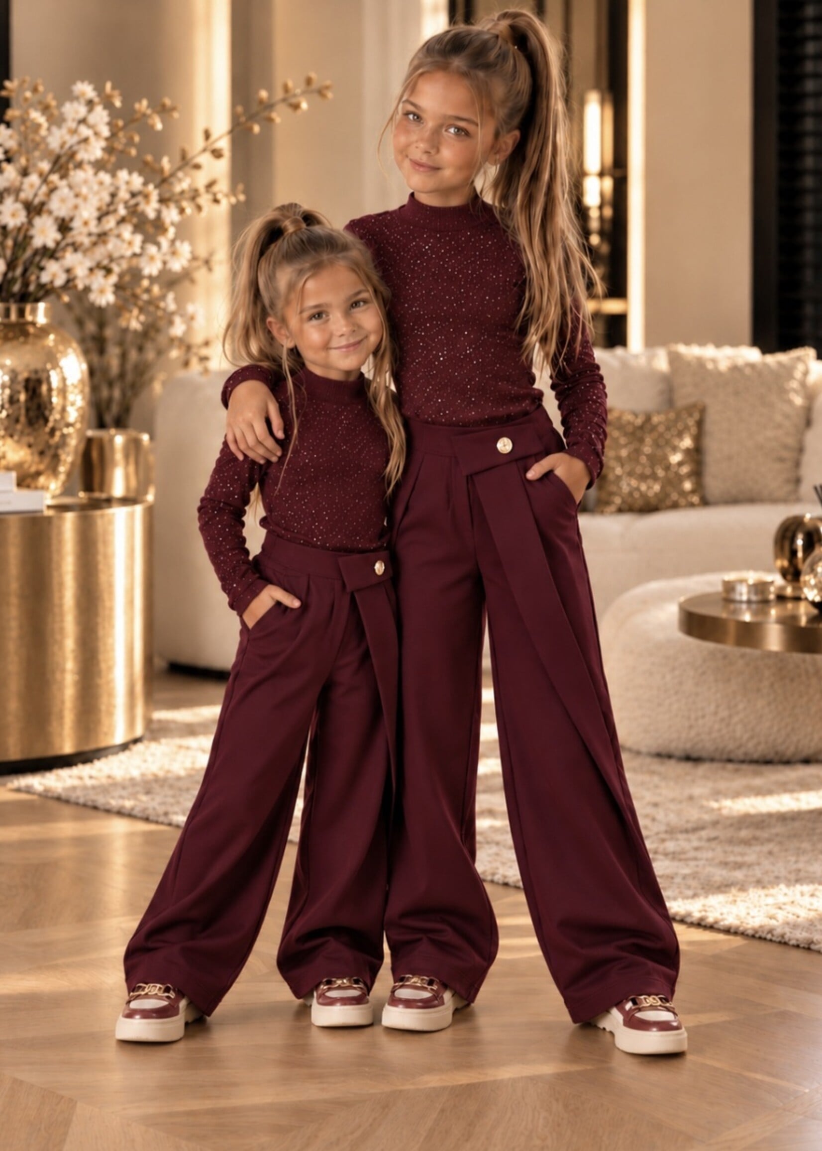 Riviera Pants Bordeaux