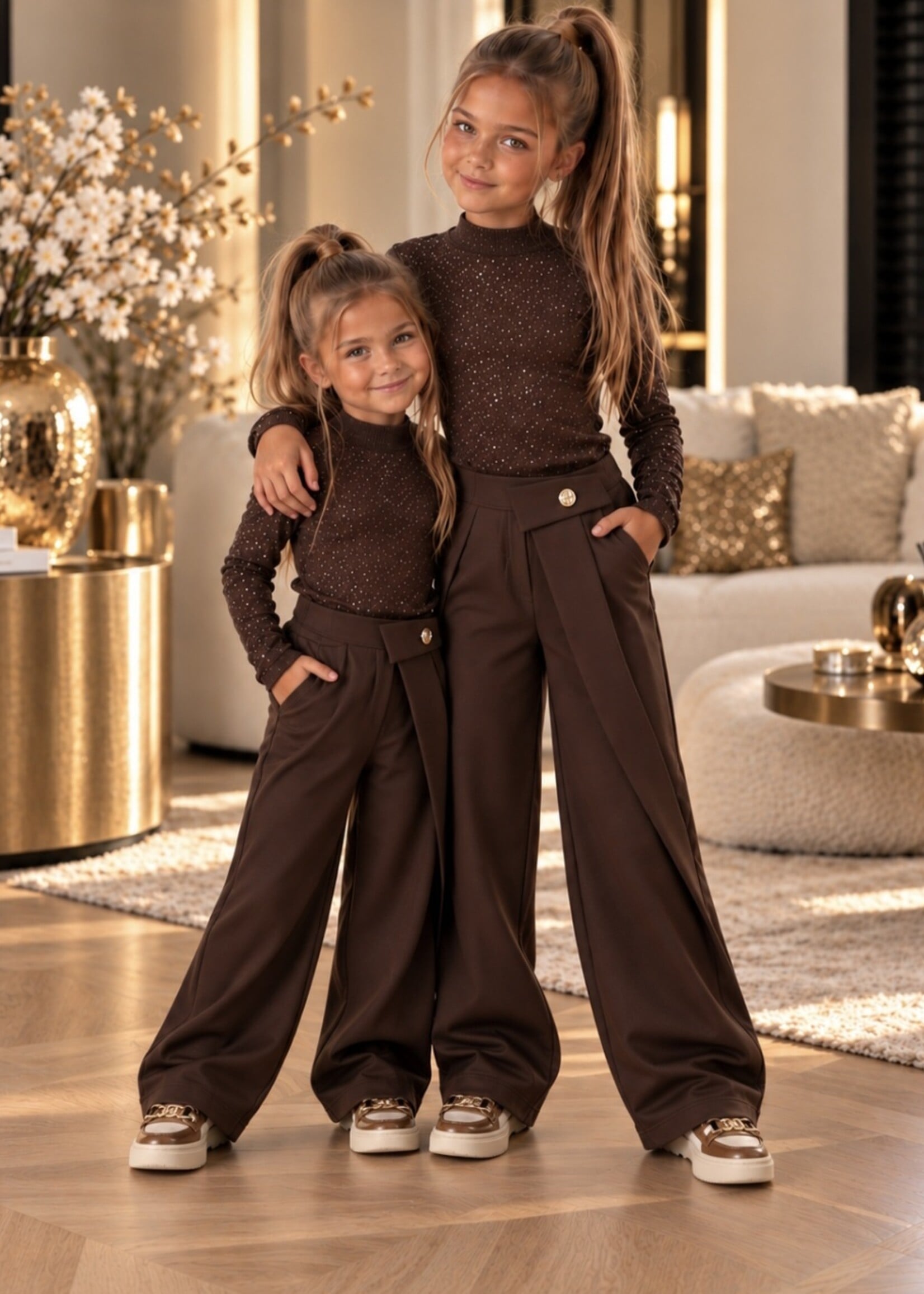 Sparkle Col Top Choco