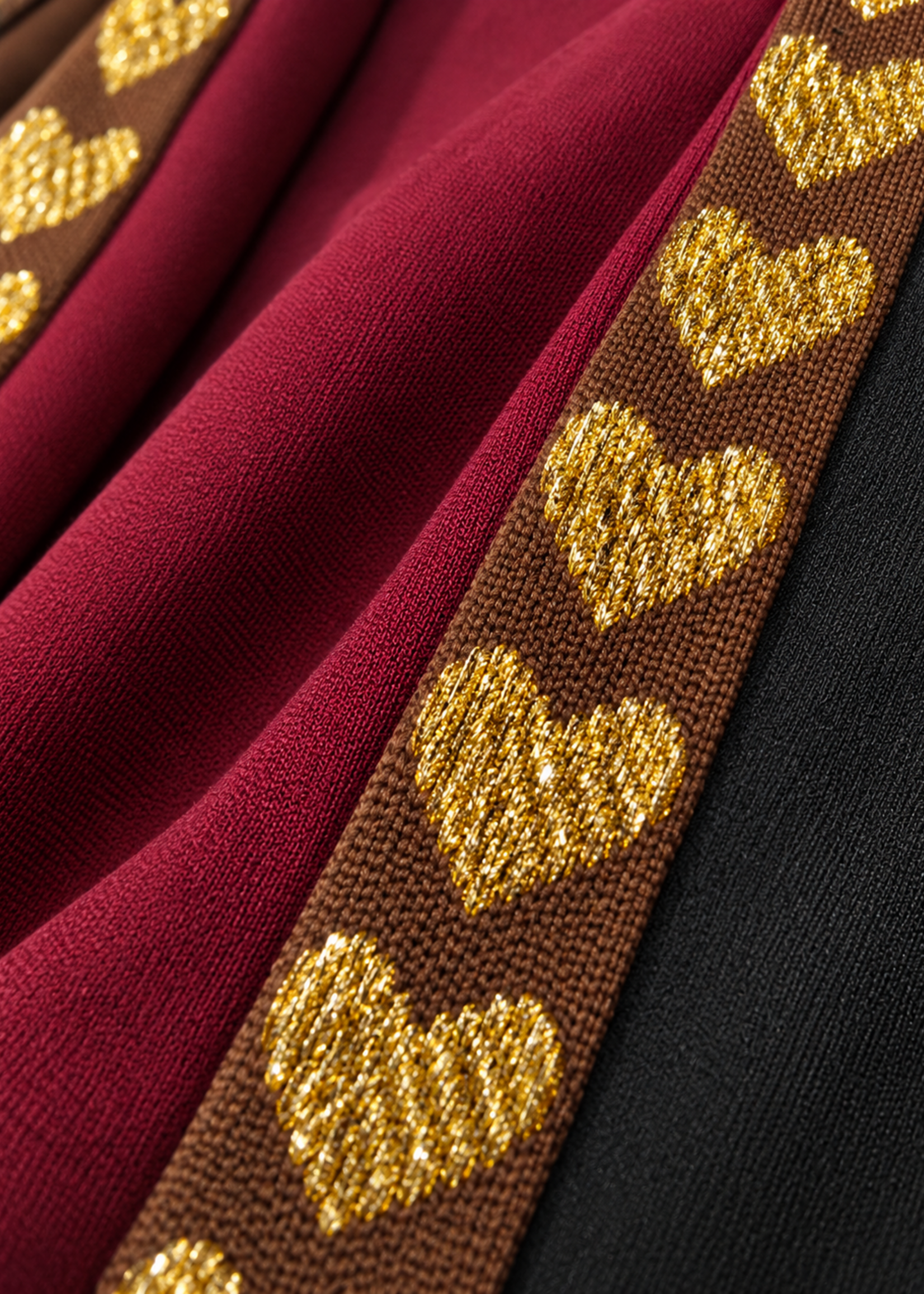 Golden Hearts Pants Choco