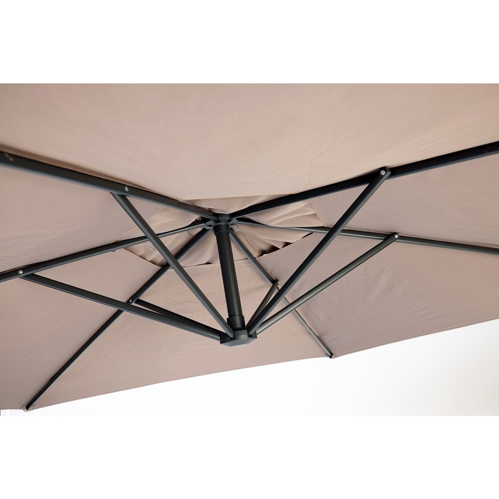 QLT Luxe XXL Zweefparasol - Ø 3 meter - Inclusief beschermhoes