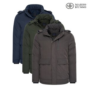 Mario Russo Mario Russo Parka Arctic Winterjas met Afneembare Capuchon