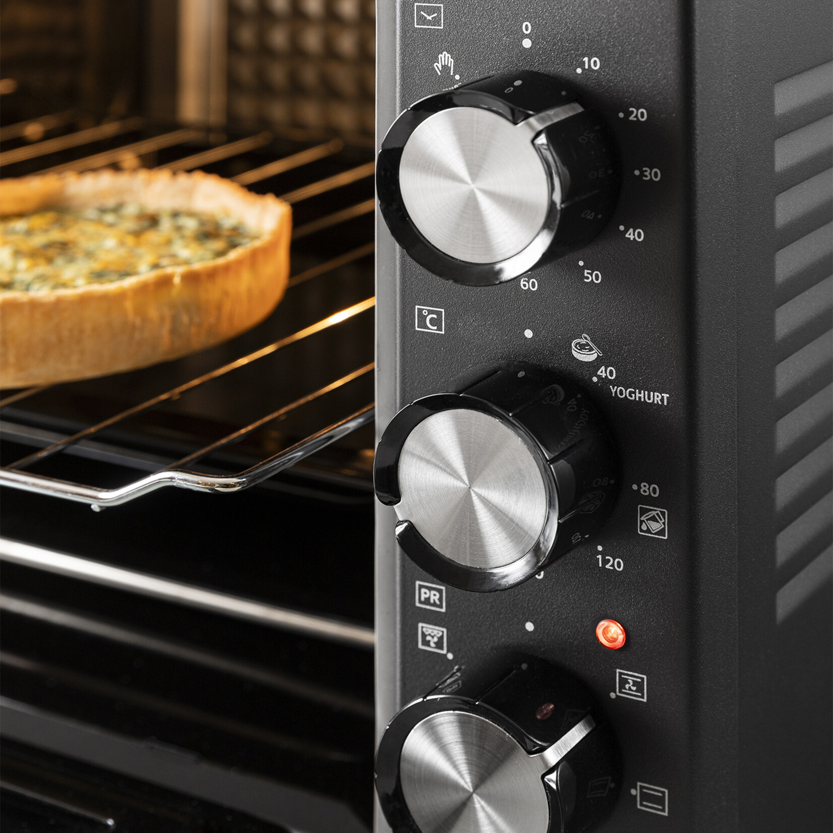 BREND Brend BR2210 Vrijstaande Elektrische Oven met Grill - 37 Liter