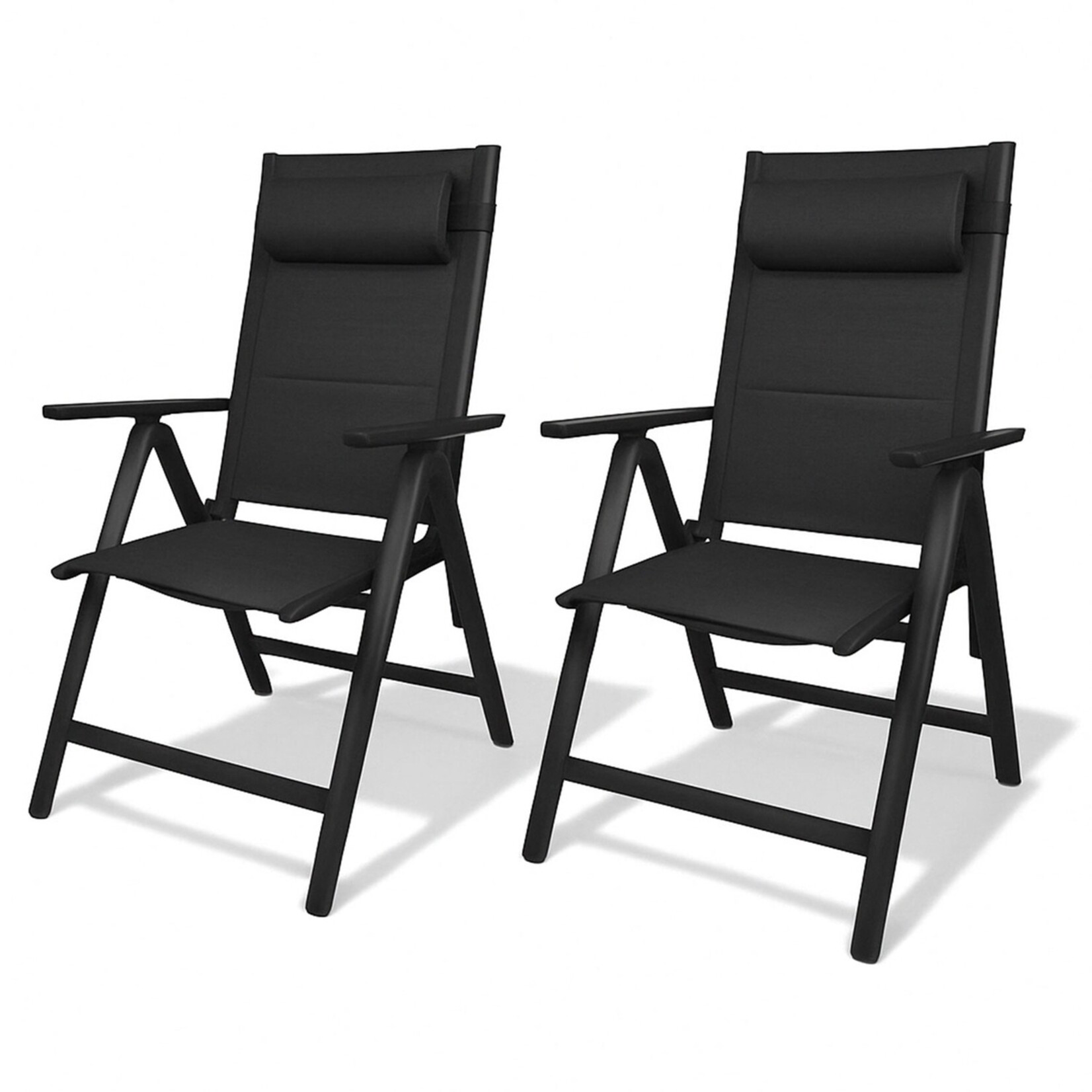 FlinQ FlinQ Vylora Verstelbare Tuinstoelen in 6 Standen – Set van 2