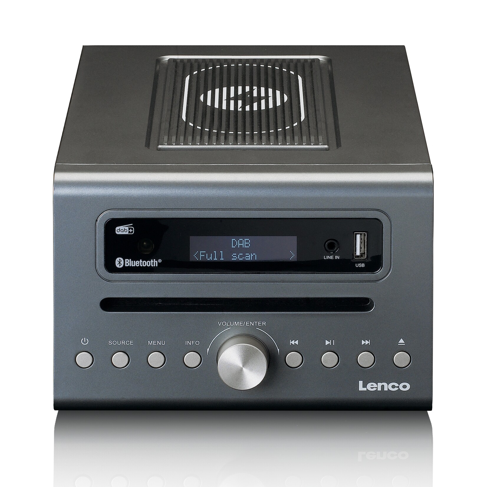 Lenco Lenco MC-175SI Stereo Set – FM en DAB+ Radio met Bluetooth 5.0 en Retro Design